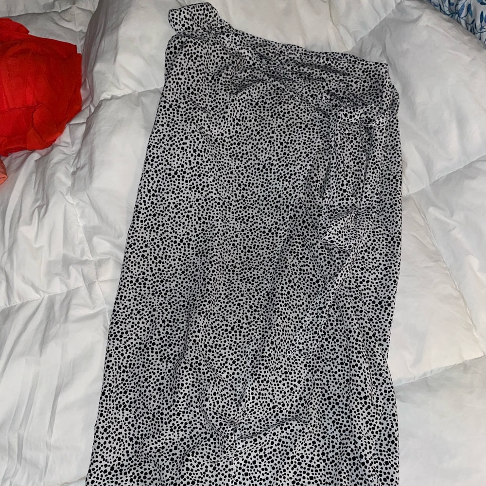 Princess polly wrap midi skirt